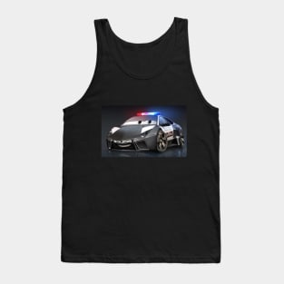 Police Cars Tank Top